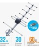 Антенна РЭМО (301028) BAS-1156-5V SPRINT-7 - активная