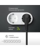 сетевой фильтр DEFENDER (99495) DFS 153 сет.фильтр 6роз - 3 м - черный
