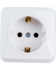 Розетка SMARTBUY (SBE-03w-16-S1-Z) Юпитер, 1-местная, белый