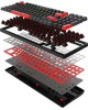 клавиатура A4TECH Bloody S98 Red механическая красный USB for gamer LED