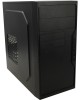 FOXLINE Корпус Minitower FL-733 450W black (mATX, 2xUSB2.0, 450W, w/pwr cord, w/o FAN) (FL-733-FZ450R)