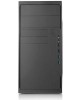 FOXLINE Корпус Minitower FL-733 450W black (mATX, 2xUSB2.0, 450W, w/pwr cord, w/o FAN) (FL-733-FZ450R)