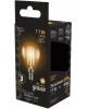 GAUSS Лампа светодиодная Filament 11Вт цок.:E14 шар 220B 2700K св.свеч.бел.теп. (упак.:10шт) (105801111)