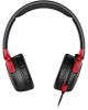 HYPERX Гарнитура игровая Cloud Mini, для компьютера, накладные, проводные, черный / красный [7g8f4aa]