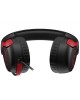 HYPERX Гарнитура игровая Cloud Mini, для компьютера, накладные, проводные, черный / красный [7g8f4aa]