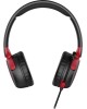HYPERX Гарнитура игровая Cloud Mini, для компьютера, накладные, проводные, черный / красный [7g8f4aa]