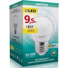 Лампа светодиодная SMARTBUY (SBL-G45-9_5-30K-E27) 9.5W/3000/E27