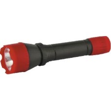 Cветодиодный фонар ULTRAFLASH (11787) 6102-ТН (фонарь, красный, 1LED, 1 реж, 2XR6, пласт, блист-пакет)
