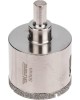 Коронка KRANZ (KR-92-0014) Коронка алмазная 50мм по керамограниту с центровочным сверлом