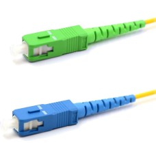 REXANT Патч-корд оптический переходной (SM), 9/125 (OS2), SC/APC-SC/UPC, (Simplex), LSZH, 15м