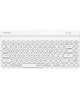 A4TECH Клавиатура Fstyler FBK30, USB, Bluetooth/Радиоканал, белый [fbk30 white]