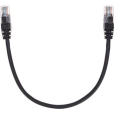 REXANT Патч-корд U/UTP, CAT 5e, RJ45-RJ45, 26AWG, LSZH, черный, 0,3м