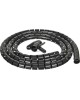 BURO Кабельный органайзер BHP CG252B Spiral Hose 25x2000mm Black