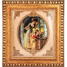 ARTE CA.SA. ПАННО НАСТЕННОЕ 32Х26СМ БАГЕТ 64Х56 СМ 635-637