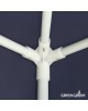GREEN GLADE Тент садовый 1032 3х3х2,5м полиэстер