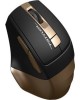Беспроводная мышь A4TECH Fstyler FG35 золотистый/черный