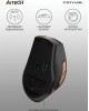 Беспроводная мышь A4TECH Fstyler FG35 золотистый/черный