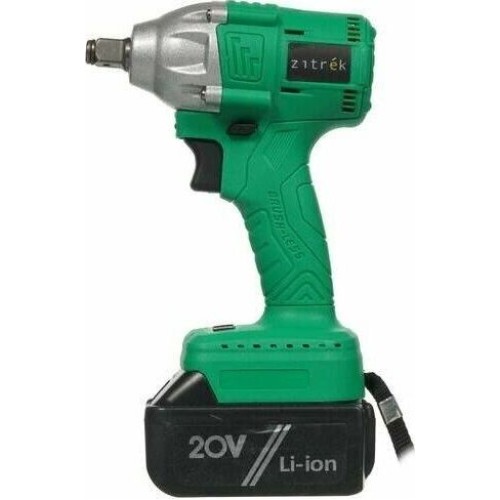 Гайковерт аккумуляторный ZITREK Crusher 20-Li (20В, Li-ion аккумулятор 2шт, ЗУ, кейс) 063-4079 Гайковерт аккумуляторный ZITREK Crusher 20-Li (20В, Li-ion аккумулятор 2шт, ЗУ, кейс) 063-4079