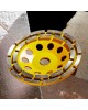 Чашка алмазная KRANZ (KR-90-0252) Чашка алмазная шлифовальная, двухрядная, 150х22,2мм