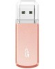 SILICON POWER Флеш Диск 128GB Power Helios SP128GBUF3202V1P USB3.2 розовый