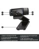 LOGITECH Web-камера HD Pro C920, черный [960-001062]