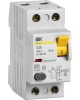 IEK Выключатель дифф.тока УЗО ВД1-63 (MDV10-2-063-030) 63A 30мА AC 2П 230В 2мод белый (упак.:1шт)