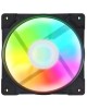 GMNG Вентилятор для корпуса GG-CF120FRGB1-PWMBK RGB 120х120x25 черный 4-pin 26дБ Ret
