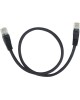 BURO Патч-корд UTP 4 пары cat.5E CCA molded 0.25м черный RJ-45 (m)-RJ-45 (m)