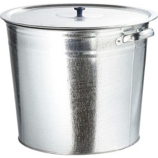 Бак Бак для воды оцинкованный с крышкой (крышка с ручкой) 32л, без крана 67549