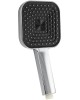 Лейка душевая GFMARK 6095 Лейка душевая массажная, квадратная, из высокопрочного АБС пластика, DIAMOND, цвет ХРОМ