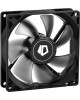 ID-COOLING Вентилятор для корпуса NO-9225-SD (92mm, 1500rpm, 28.5 CFM, 20.0 дБ, 3-pin, black/grey) (NO-9225-SD)