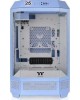 THERMALTAKE Корпус The Tower 300 Hydrangea голубой без БП mATX 8x120mm 6x140mm 2xUSB3.0 audio bott PSU