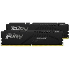 KINGSTON Память DDR 5 DIMM 32Gb(16х2) PC-48000,6000MHz CL40 (Kit of 2) FURY Beast Black EXPO (KF560C36BBE2K2-32)