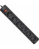 сетевой фильтр DEFENDER (99494) DFS 151 сет.фильтр 6роз - 1,8м - черный