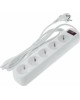 Сетевой фильтр SMARTBUY (SBSP-18-W) - 5 роз х 1,8 м - белый