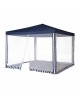 GREEN GLADE Тент садовый 1033 3х3х2,5м полиэтилен