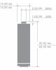 Элементы питания ERGOLUX (12975) AA-1500MAH NI-MH BL-2 (NHAA1500BL2, аккумулятор,1.2В)