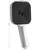 Лейка душевая GFMARK 6095 Лейка душевая массажная, квадратная, из высокопрочного АБС пластика, DIAMOND, цвет ХРОМ