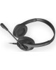 A4TECH Наушники с микрофоном Fstyler FH100i черный 1.8м накладные оголовье (FH100I (STONE BLACK))