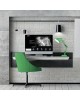 лампа GAUSS Светильник GTL003 (GT0033) настольный на струбцине/основание E27 зеленый 60Вт