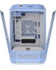 THERMALTAKE Корпус The Tower 300 Hydrangea голубой без БП mATX 8x120mm 6x140mm 2xUSB3.0 audio bott PSU