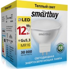 Лампочка SMARTBUY (SBL-GU5_3-12-30K) 12W/3000K/GU5.3