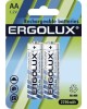Элементы питания ERGOLUX (12445) AA-2700MAH NI-MH BL-2 (NHAA2700BL2, аккумулятор,1.2В)