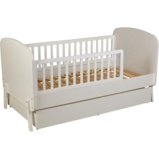 Кровать детская POLINI Кровать детская Polini kids Mirum 2010 c ящиком, белый / белый (1 кор)