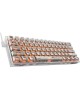 Клавиатура REDRAGON (71736) Fizz RU,RGB,прозрачный белый, механическая