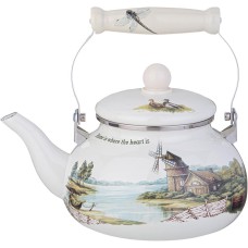 AGNESS 943-062 ЧАЙНИК ЭМАЛИРОВАННЫЙ, 2,3 Л