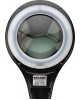 REXANT Лупа на струбцине круглая 5D с подсветкой 56 SMD LED, ø127мм, черная