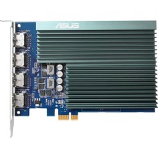ASUS Видеокарта PCI-E GT730-4H-SL-2GD5 NVIDIA GeForce GT 730 2Gb 64bit GDDR5 902/5010 HDMIx4 HDCP Ret