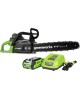 GREENWORKS Цепная пила GD40CS15, аккумуляторная, 40В, 2Ач, с одним аккумулятором [2005707ua]