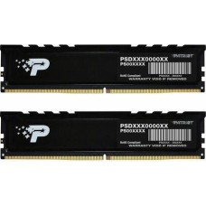 PATRIOT Память DDR5 2x8GB 4800MHz PSP516G4800KH1 Signature Premium RTL PC5-38400 CL40 DIMM 288-pin 1.1В kit single rank с радиатором Ret